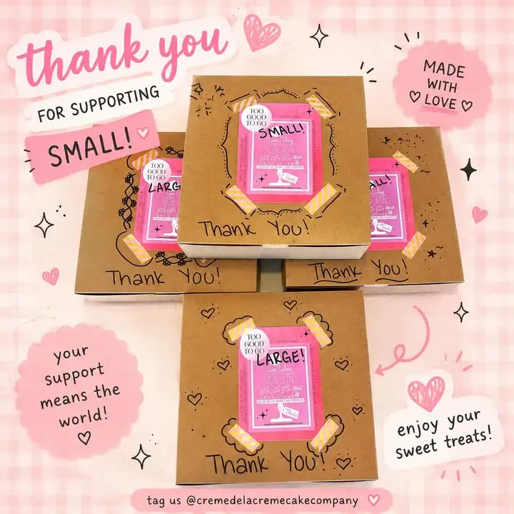 A little sweetness, a lot of gratitude 💕✨To all of our Too Good To Go customers — THANK YOU! 🧁🎂 Your support helps us gi...